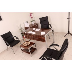 Istanbul Bureau Staff Team High Gloss Walnut