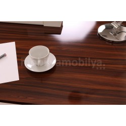 Istanbul Bureau Staff Team High Gloss Walnut