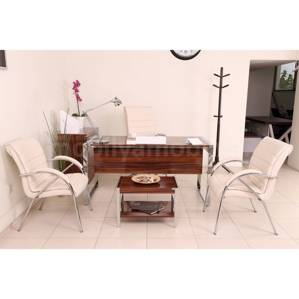 Istanbul Bureau Staff Team High Gloss Walnut