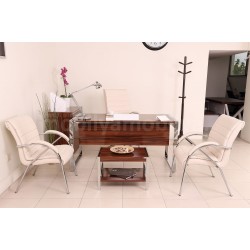 Istanbul Bureau Staff Team High Gloss Walnut