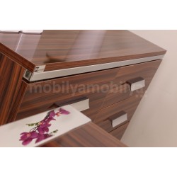 Istanbul Bureau Staff Team High Gloss Walnut