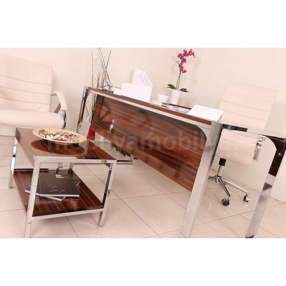 Istanbul Bureau Staff Team High Gloss Walnut
