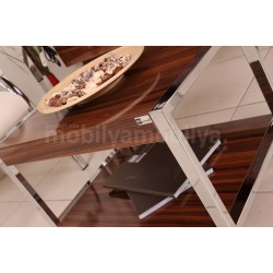 Istanbul Bureau Staff Team High Gloss Walnut