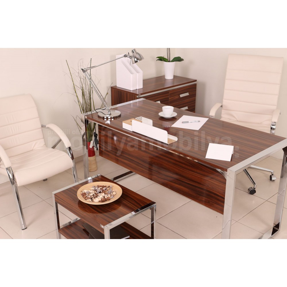 Istanbul Bureau Staff Team High Gloss Walnut