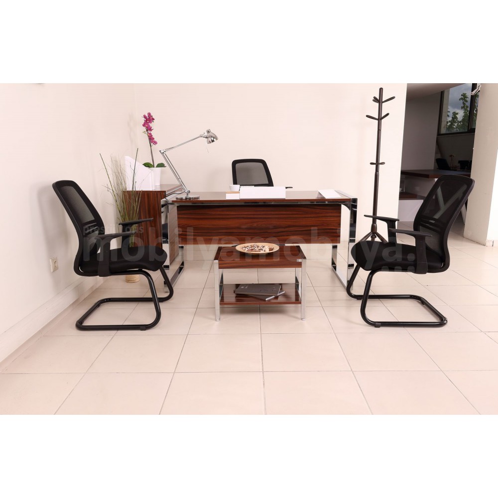 Istanbul Bureau Staff Team High Gloss Walnut