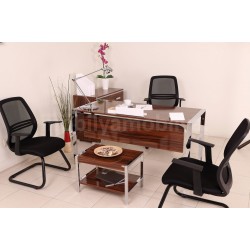 Istanbul Bureau Staff Team High Gloss Walnut