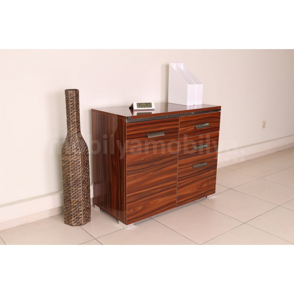 Istanbul Bureau Staff Team High Gloss Walnut