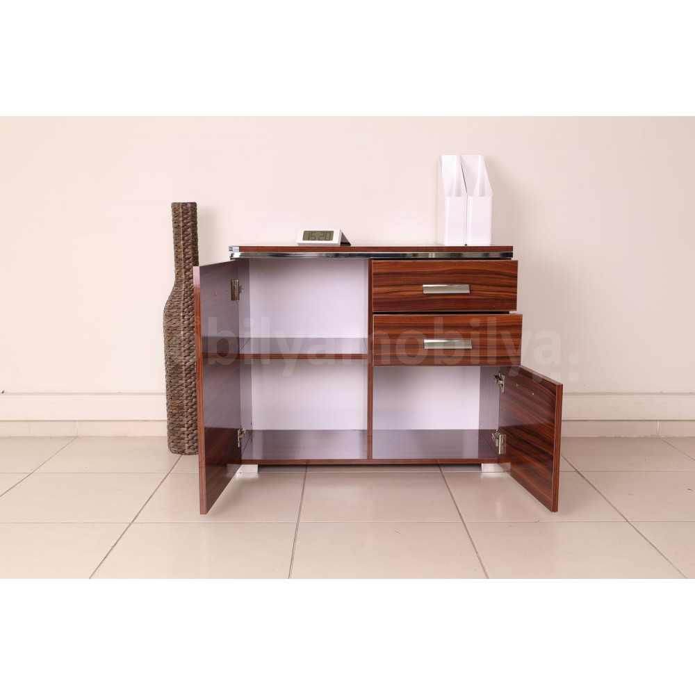 Istanbul Bureau Staff Team High Gloss Walnut
